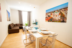 Wenceslas Square Loft J is a spacious 3-bedrooms, 2-bathrooms, living room with  Prague, Czechia Wenceslas Square Loft J 3-Bedrooms (Old Town) Entire rental unit vacation rental 597742242699036918