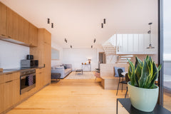 I love to share my house where I live and I have a beautifully renovated duplex  Brussels, Belgium Top floor New duplex stunning view in trendy st Gilles Entire condo vacation rental 46114887