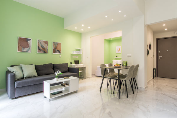 This type of apartment is more than a place to live. It is stylish and very care Thessaloniki, Greece Olive Entire condo vacation rental 700453983461434849