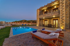 The Villa Anatoli is a two-storey stone-built residence with a swimming pool in  Rethimnon, Greece Villa Anatoli - Asfendamos Villas Entire villa vacation rental 43670082