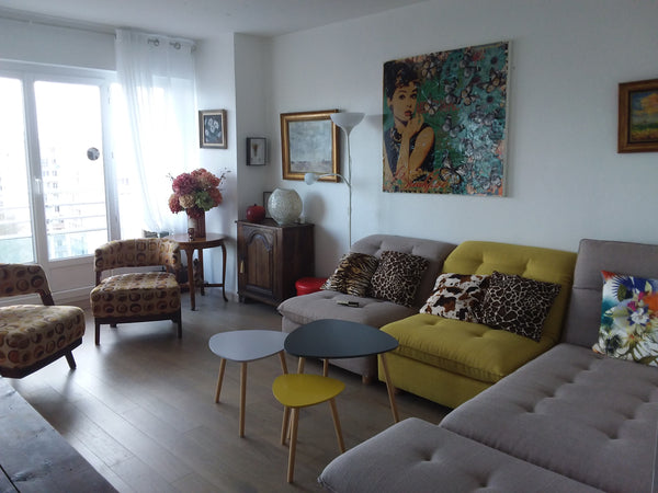 appart agréable ensoleiller au pied de transports<br />métro ligne 1 tram bus co  appartement 65m  agréable clair Entire rental unit vacation rental 21711728