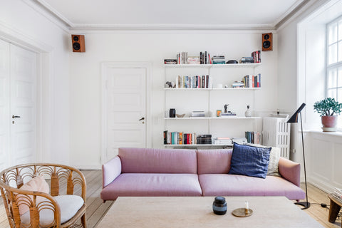 Admire Østerbro's beautiful, old architecture, then settle down on the blush-pin Copenhagen, Denmark Soak up the Scandi Style at a Pastel-Hued Østerbro Pad Entire condo vacation rental 521617