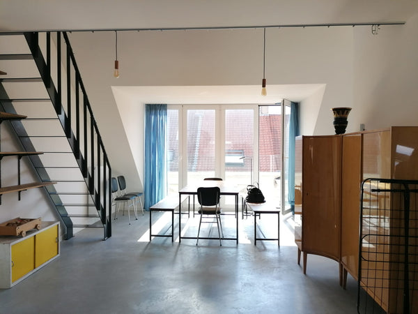 Rustig, zonnig appartement in hippe buurt van Gent centrum. Uitgeruste keuken, a Ghent, Belgium Rustig en zonnig appartement in hippe Gentse buurt Entire rental unit vacation rental 49183838