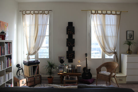 Bonjour,<br />Je loue une chambre dans mon appartement spacieux, situé en face d Paris, France Chambre Gare Saint-jean / Appartement d'artiste Private room in rental unit vacation rental 16760295