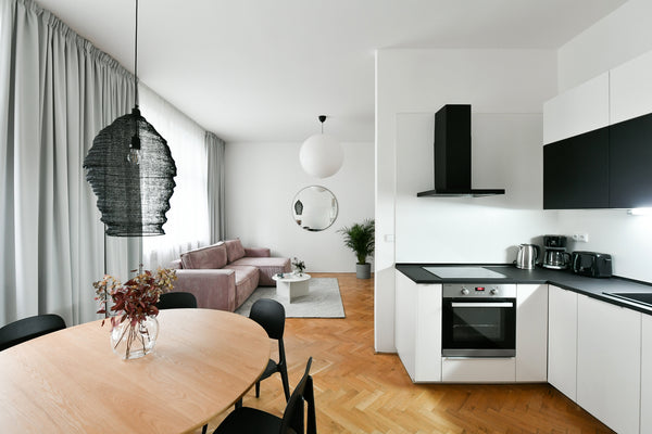 Enjoy peaceful moments in a modern minimalist-style apartment in the heart of th Prague, Czechia Charming Quiet 2BR Apartment by Stepan No. 10 Entire condo vacation rental 54000162
