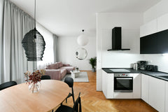 Enjoy peaceful moments in a modern minimalist-style apartment in the heart of th Prague, Czechia Charming Quiet 2BR Apartment by Stepan No. 10 Entire condo vacation rental 54000162