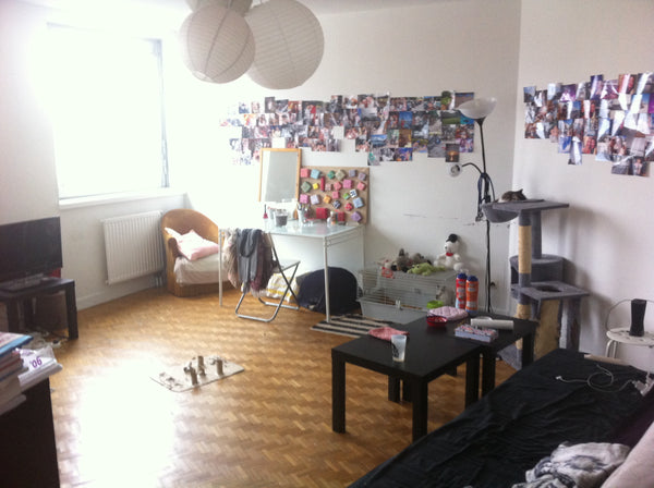 T2 de 50 m2 avec une chambre comprenant un lit double et un grand salon comprena Nice, France T2 Guillotière Entire rental unit vacation rental 13325073