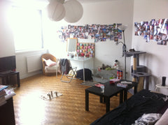 T2 de 50 m2 avec une chambre comprenant un lit double et un grand salon comprena Nice, France T2 Guillotière Entire rental unit vacation rental 13325073