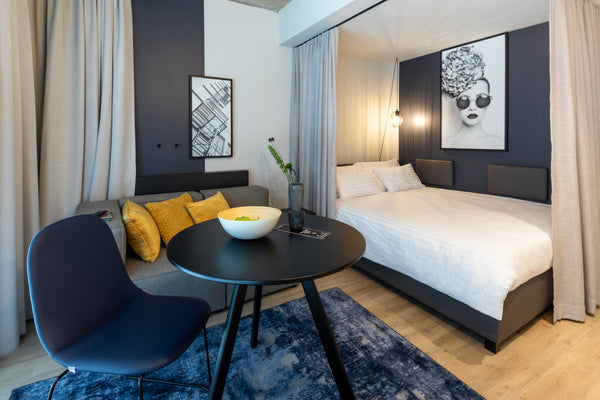 The moment you step into your 23 sqm apartment, you’ll know you’ve made a smart  Vienna, Austria JOYN Vienna - Category Smart Room in serviced apartment vacation rental 33207866