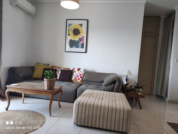 Modern, sunny, new apartment in a quiet neighborhood 1,3km from downtown . 2 bed Thessaloniki, Greece New, sunny, central 2 bdroom apart Entire condo vacation rental 8289122