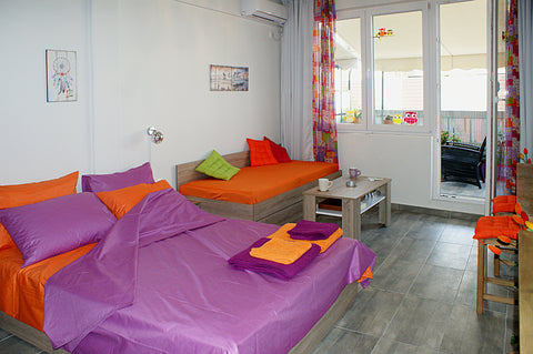 A fully renovated and really comfortable place to stay and feel like home in Ath Athens, Greece Studio in historical centre Parthenon view balcony Entire rental unit vacation rental 35821392