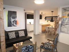 Cozy and comfy modern newly rebuild 55 sqm studio in 2nd floor of private house  Prague, Czechia !!! New !!! comfortable 55 sqm design studio Entire rental unit vacation rental 41356228