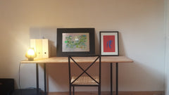 Spacious Bedroom with comfy double bed and a desk.<br />Great apartment with vie Grenoble, France Beautiful bedroom - downtown Private room in rental unit vacation rental 9539913