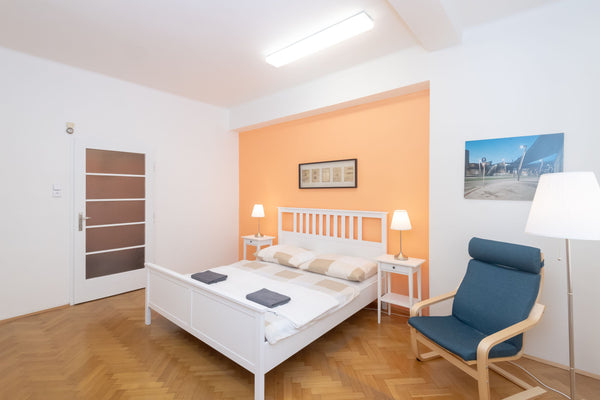 Newly renovated apartment with two rooms with separate entrance.<br />The apartm Prague, Czechia City apartment Jungmann Entire rental unit vacation rental 26864528
