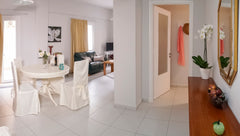 One room with a double bed, one room with two single beds and one room with one  Heraklion, Greece Heraklion Old Port Apartments (A1) Entire rental unit vacation rental 20568926