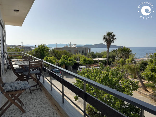 Villa Anastasia Microcosmo Creta - Apartment  n. 6 - This spacious, air-conditio Chania, Greece 50mt from beach of Kalamaki ★ Seaview Apartment 4p Entire rental unit vacation rental 18676769