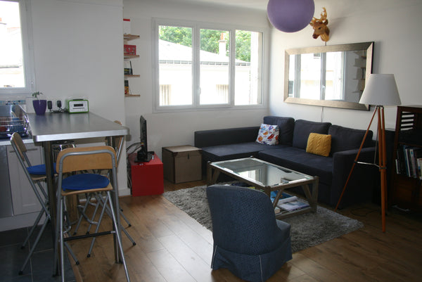 Très lumineux, notre appartement se situe dans un quartier où les restaurants, b Paris, France 2 Pièces 45m² Charme - Paris Centre Entire rental unit vacation rental 6830430