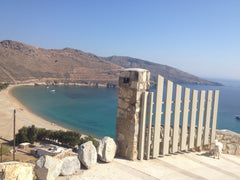 Heaven in the Aegean Sea. The villas are situated on Ganema beach so you just wa Greece NEFELES SERIFOS VILLAS : Blue Paradise Cycladic home vacation rental 32534159