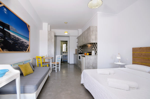 Kallimento 4 is our beautiful Studio on the ground floor with a view of the pool Chania, Greece Kallimento 4 Entire rental unit vacation rental 6297731