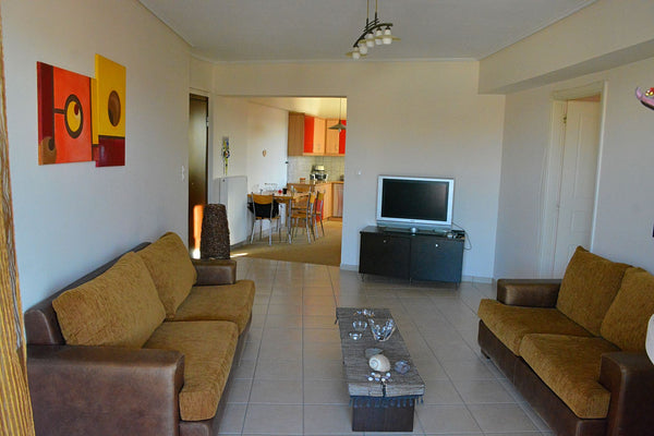 The apartment is new ,build in 2008, it is 90sq.m, is on the seventh floor with  Athens, Greece anna's view Entire rental unit vacation rental 24011393