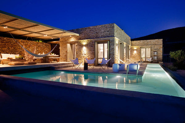 Sunset Views over the Pool in the Sea, Moon Setting in front of the Villa, at ni Athens, Greece Asteria Entire villa vacation rental 8316066