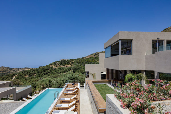 Modern Villa i is a brand new 3-bedroom villa with a shared pool, in the peacefu Chania, Greece Modern Villa I, 3 BD, 3 BA, shared pool Entire villa vacation rental 704083359122400558