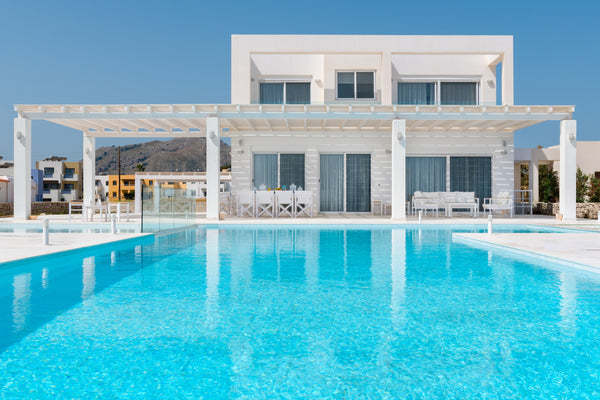 Maria Beach Front Villa is located in Afantou. Villa offers a dreamy private swi Egeo, Greece Maria Beachfront Villa Entire villa vacation rental 24535729