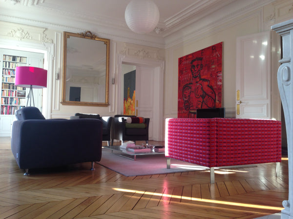 <b>The space</b><br />Grande hauteur sous plafond et vastes pièces de réception. Paris, France Chambre-salle de bains privées dans  appartement. Private room in rental unit vacation rental 8626791