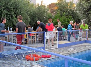 best for familys with pool near the sea we rent cars and scooters the apartments Panormos, Greece Stefanos village Entire rental unit vacation rental 18837713