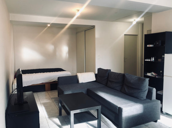 Bonjour, je loue mon studio refait à neuf situé en bord de Saône à quelques minu Lyon, France Beau studio de 42 m2 proximité hypercentre Entire rental unit vacation rental 39853934