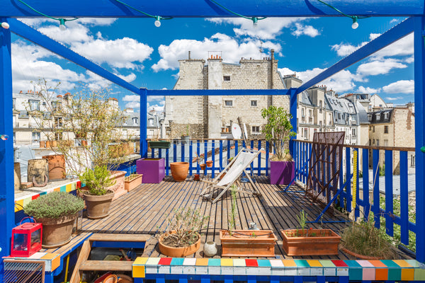 <b>The space</b><br />Wonderful duplex apartment in the heart of Paris (between  Paris, France Duplex with beautiful terrace/Rare! Entire loft vacation rental 1234750