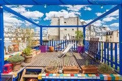 <b>The space</b><br />Wonderful duplex apartment in the heart of Paris (between  Paris, France Duplex with beautiful terrace/Rare! Entire loft vacation rental 1234750