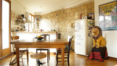 Our home is unusual for its brightness, on the 5th floor (with elevator) of a tr Méré, France Sunny stunning flat near Montmartre, artistic+cosy Entire rental unit vacation rental 2873388
