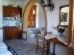 Comfortable studio full equipment(kitchen, a/c etc) with private balcony. Studio Greece STUDIOS PLATANOS, HOUSE 1 Entire rental unit vacation rental 19628623