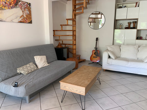 Petite maison très agréable à vivre de 75m2 dans une impasse calme avec petit ja Bordeaux, France Maison de ville au calme avec jardin.Climatisation Entire townhouse vacation rental 665072655491538631