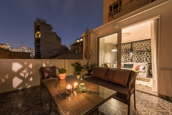Feel the breeze flutter through floor-to-ceiling curtains and relax in this ligh Athens, Greece The “Boutique” by SPACEERS Entire rental unit vacation rental 33803851