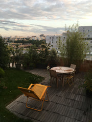 Grand appartement de 70m², très lumineux et agréable. Terrasse et petit jardin a Paris, France Appartement clair avec terrasse et jardinet Entire rental unit vacation rental 13703541