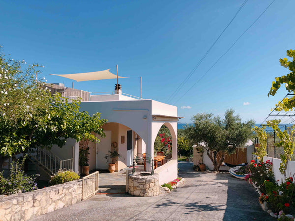 Elias traditional house located in the beautiful picturesque village of Kalyves, Greece Elia's House Traditional & Cozy close to the Beach Entire home vacation rental 34644236