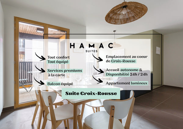 Come and discover this family accommodation close to all amenities for a pleasan  Suite Croix Rousse - T3 avec patio Entire rental unit vacation rental 54012351
