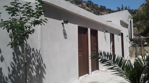 We are a family run guesthouse in a typical Cretan style. The beach is 100 meter Palaiokastro, Greece Cretan Style Private room in guesthouse vacation rental 17093091