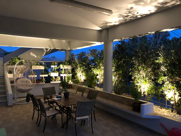 GROUND FLOOR HOUSE ON THE BEACH OF STAVROS-AKROTIRIOU , A QUIET ACCOMMODATION WI Crete, Greece Irene's place on the beach Entire home vacation rental 12171198
