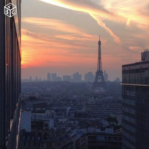 16th floor (with elevator) facing the Montparnasse tower.<br />PARIS VIEW, EIFFE France PARIS INSIDE HOME! 50m2 Entire condo vacation rental 19826011