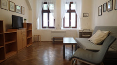 The apartment consist of a bedroom with double bed, a living area with a built-i Prague, Czechia Apartment Jackie Entire condo vacation rental 22853376