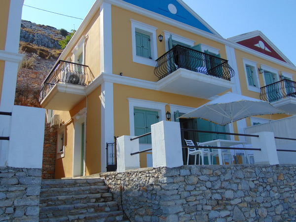 Located in Sými Danezis Sea Stars Villas feature a sun terrace and views of the  Greece Villa  St. Barbara - Petalo . Symi Entire villa vacation rental 21670292