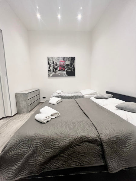 The apartment is suitable for up to 3 people. The bedroom has 1 double bed and 1 Prague, Czechia Triple Apartment Room in serviced apartment vacation rental 13538066