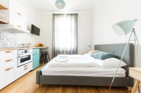 Kick back and relax in this calm, stylish contemporary design studio apartment.  Prague, Czechia Lovely Studio near the centre Entire rental unit vacation rental 603024643577686632