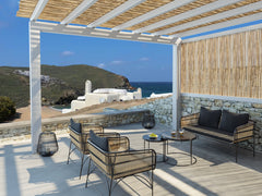 Niki Beach Deluxe Villa, is literally a 2-minute walk from Merchia Beach, one of Mikonos, Greece Niki Beach Seaside Villa in Mykonos with Jacuzzi Cycladic home vacation rental 35957429