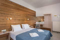This studio is part of an apartment hotel, Esplanade Apartments. The story of th Chania, Greece Modern studio 10 min walk from beach-Seaview &Pool Room in aparthotel vacation rental 24347508