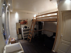 The studio is ideally located in the heart of Paris, in the Paris' Marais distri Paris, France Studio in the heart of Paris Entire rental unit vacation rental 15527252