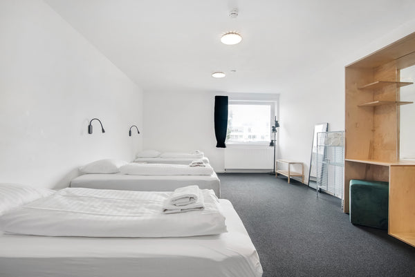 SleepCph self-service hotel offers:<br />→ The most competitive prices in Copenh  SleepCph | Triple Hotel Room | Shared Bathroom & Kitchen Room in hotel vacation rental 43006786